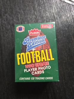 1990 fleer update football set