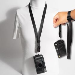 Camera Strap Lanyard Neck Wrist Peak Design Anchor Quick Release Black 40-60"