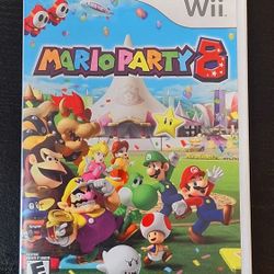 MARIO PARTY 8 - NINTENDO WII COMPLETE WITH MANUAL 