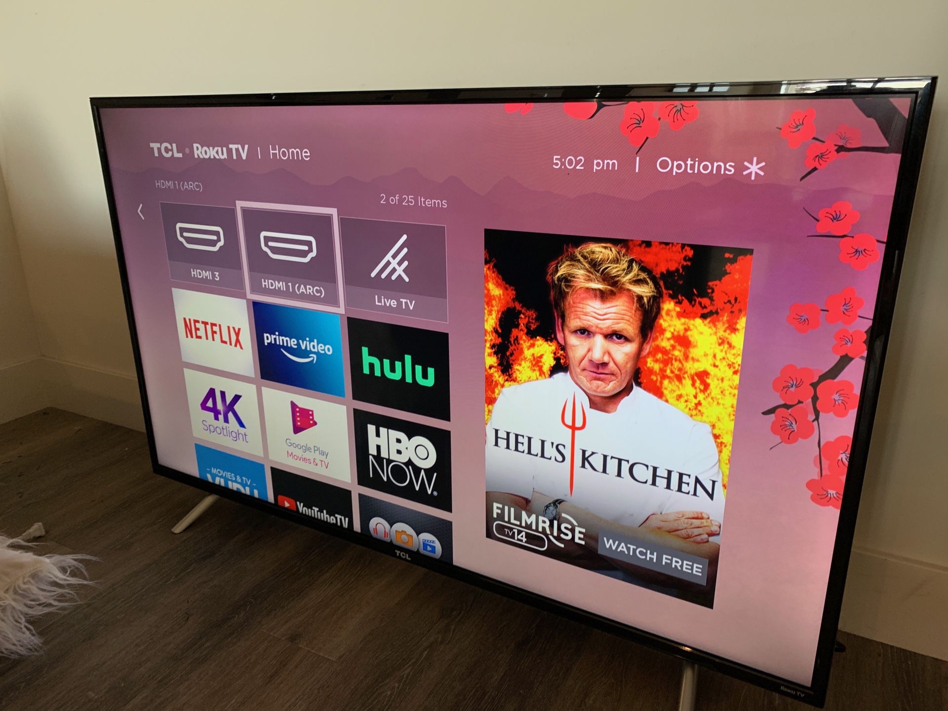 50” ROKU - TCL smart TV