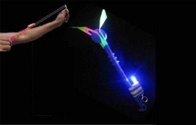 New LED Helicopter Toy - Comes in different colors