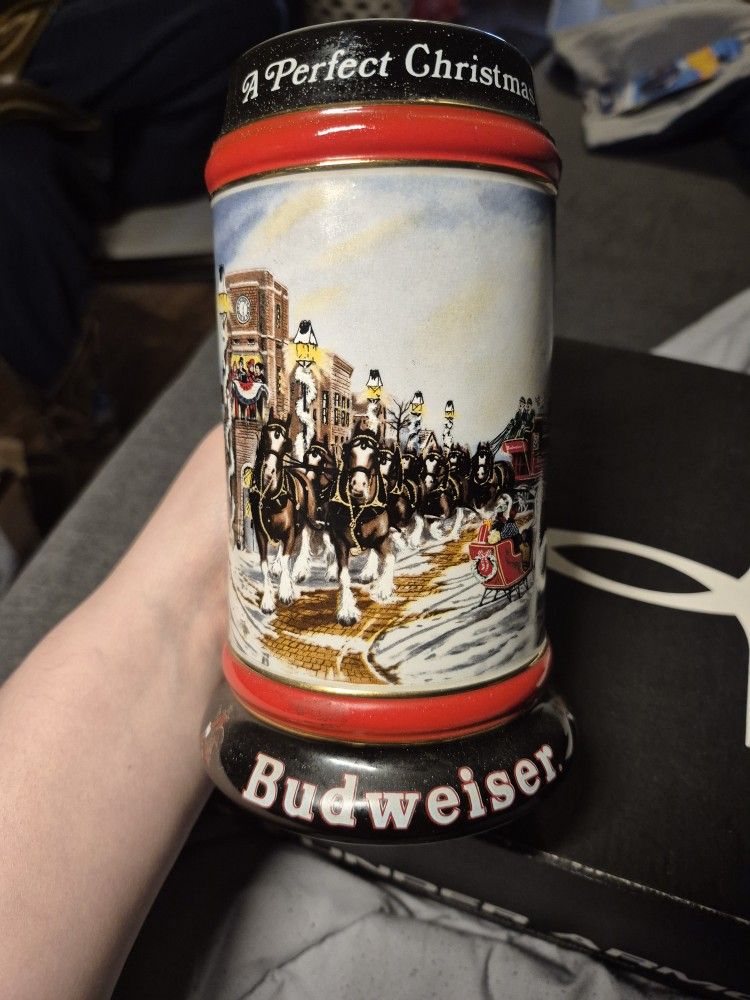 Porcelain Budweiser Mug