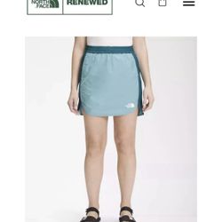The North Face Women’s Hydrenaline Skirt 2000 Blue Women’s Large L NEW