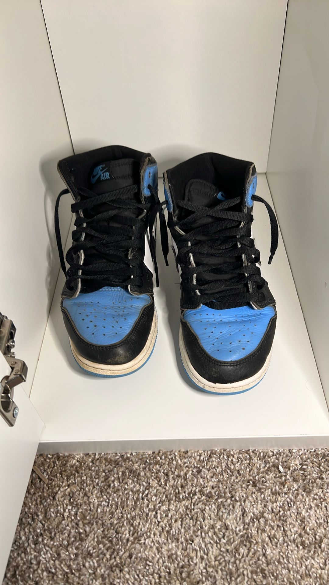 Jordan 1 Blue Unc Size 7Y