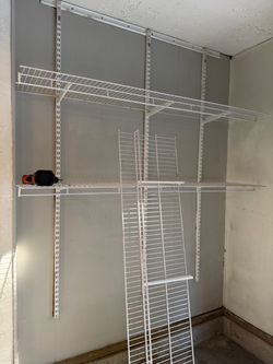 Garage/ closet shelving