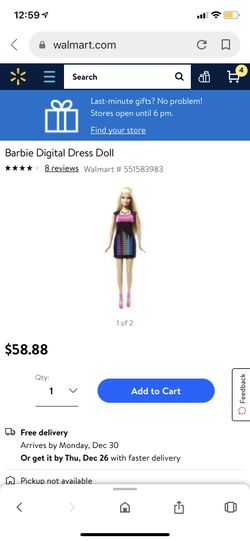 Barbie Digital Dress
