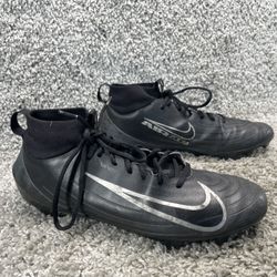 Nike Air Zoom Vapor Pro 1 Men Size 10 Black Dark Grey Football Cleats
