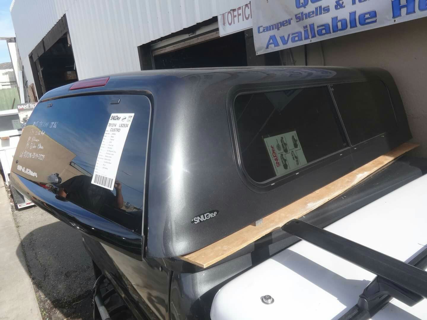 New 2016-2018, TOYOTA TACOMA 78'' Bed.-SNUGTOP REBEL- Camper Shell.