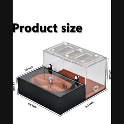 🔥Brand new🔥 PAEOUT Ant Farm Starter Kit for Kids and Adults, Ant Nest Formicarium, Ant Terrarium for Small Colony (Red)