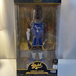2021 Gold Exclusive Funko Pop LeBron James /3000