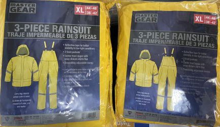 Master gear Rain suits $50 For Both Sets 