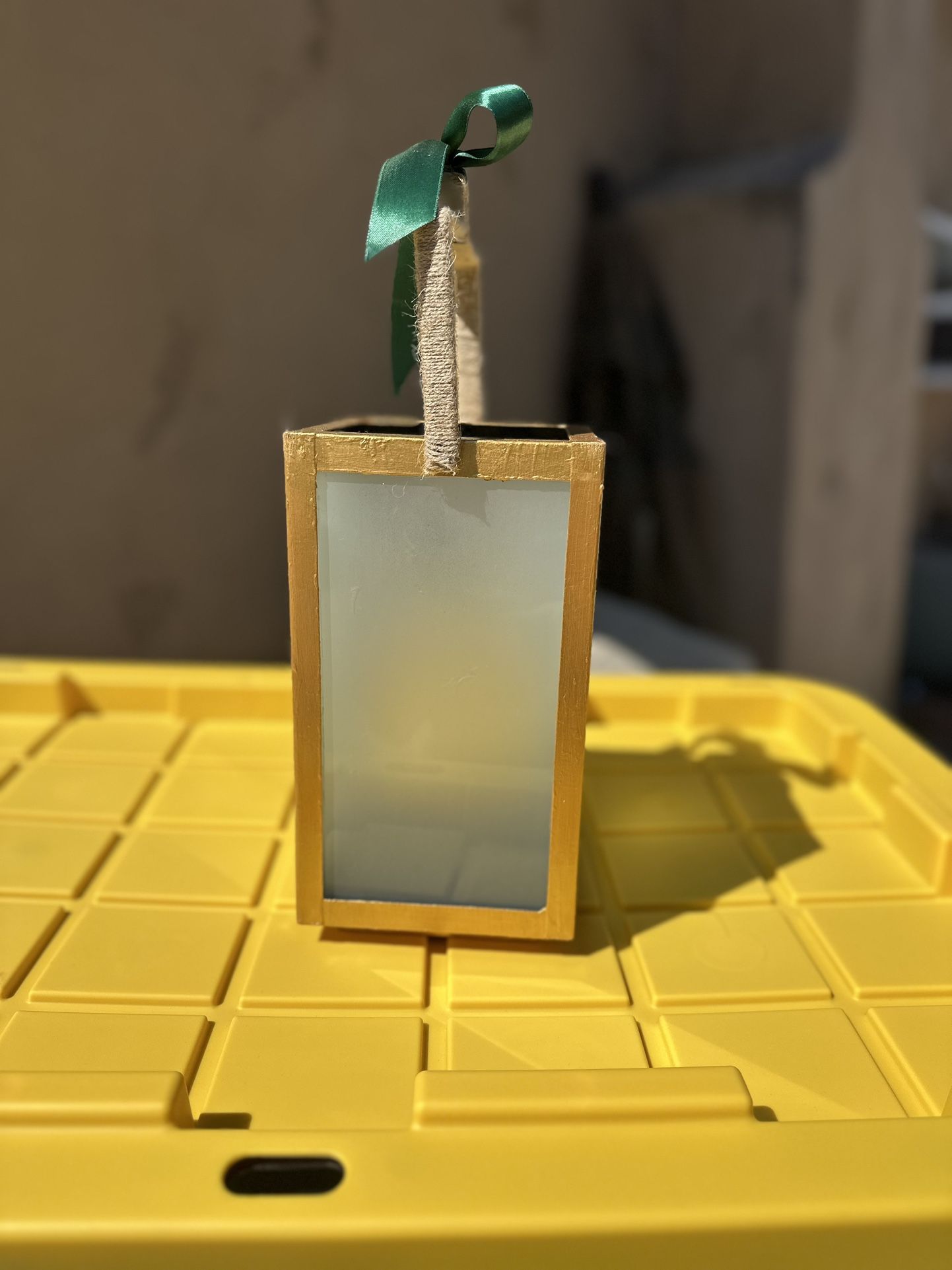Gold Painted Lanterns