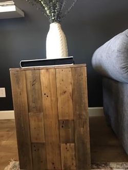 Potato Barn Wood side/end table