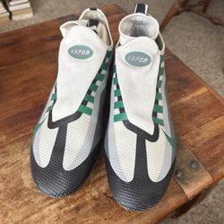 Nike Vapor Edge Pro 360 TB Football Cleats - Black Green - Sz: 13