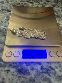 San Judas pendent  14k 13.2 grams   