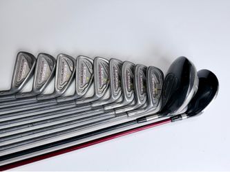 Tommy Armour 855s Silver Scot Complete Iron Set 2-PW + 2 Golf Woods