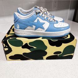 BAPE: 10.5 Light Blue Bapestas