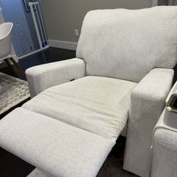 White Recliner 