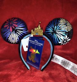 Mickey Mouse Main Attraction -Disneyland Castle- Adult Ears 