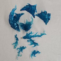 Bandai Tamashii Nations Effect Blue Burning Flame