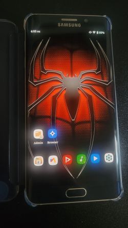 Samsung Galaxy S6 Edge Plus Phone with Case