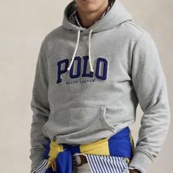 RALPH LAUREN  The Rl Fleece Logo Hoodie Sweatshirt Size: S, L, XL