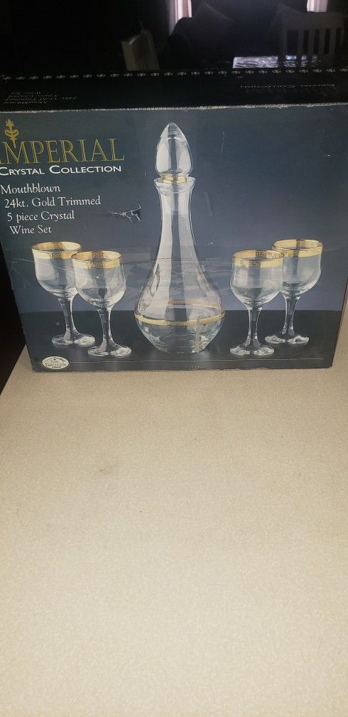 Kitchenwarw, Imperial Crystal Collection Wine Set