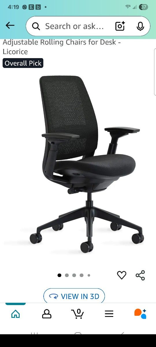 New In Box STEELCASE SERIES 2 Desk Chair
