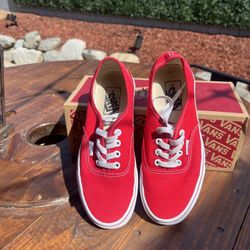 Red Vans 