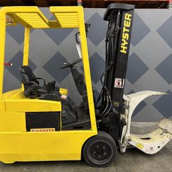 Hyster Electric Clamp Truck 