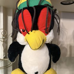 Classic Toy Company Jamaican Rasta Reggae Penguin