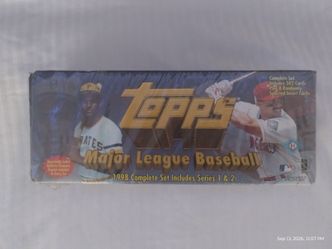 1998 Topps MLB Baseball Complete Factory Sealed Hobby Set