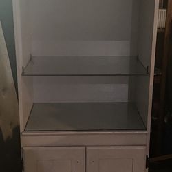 Gray cabinet