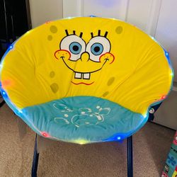 SpongeBob Light Up Chair And Storage