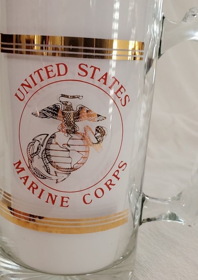 USMC Marine Corps Beer Stein