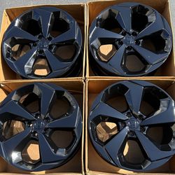 19” Honda Accord Touring Factory Wheels Rims Gloss Black Powder Coat Exchange Only