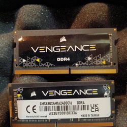 Coursair Vengeance 2*8 Gb Sticks