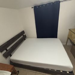 Queen Mattress Bed With Frame 