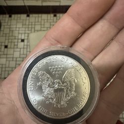 2015 American Silver Eagle Coin 