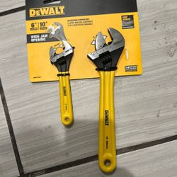 Dewalt Wrenches   Brand  New  
