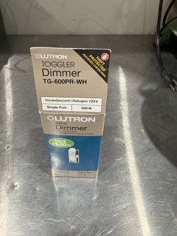 Lutron  toggle dimmer switch