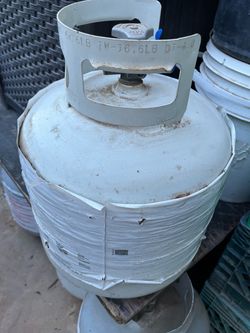 Empty Propane Tank