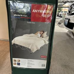 Folding bed frame queen size