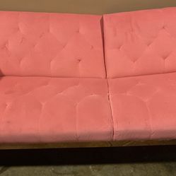 Pink couch