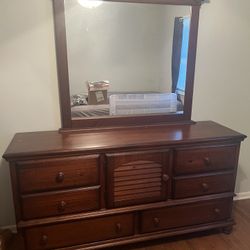 Dresser And Mirror