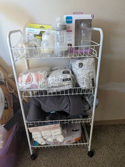 Huge Baby Bundle - Floor Seats, Carrier, Soother, Feeding & Diapers