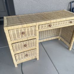 Wooden Desk And Chair