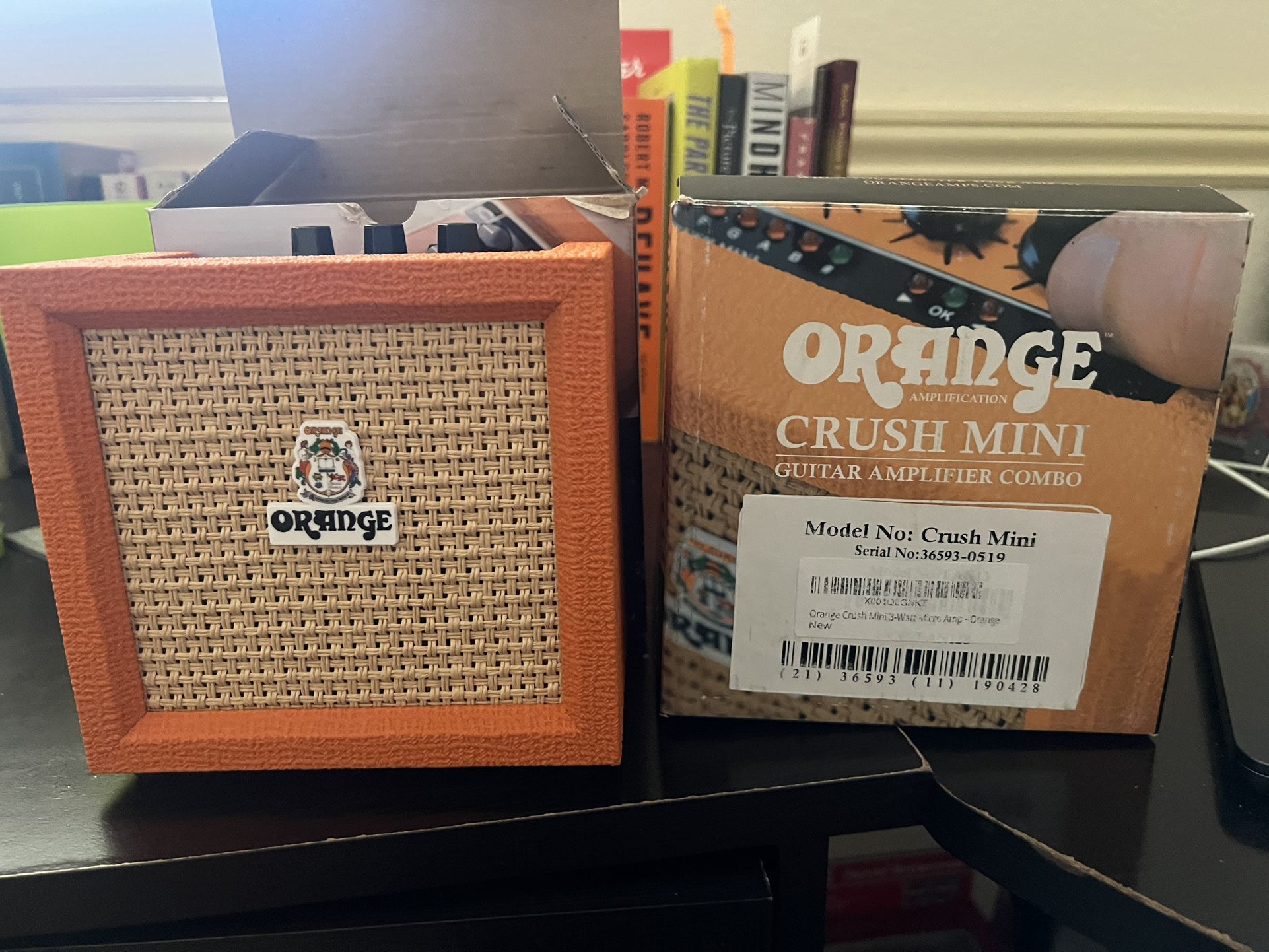 Orange Crush Mini Guitar Amplifier Combo