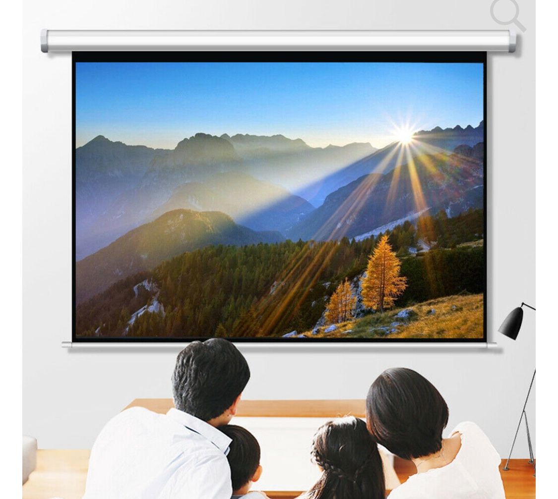 Projector Screen (57.9'' x 77.6'') - Brand New!