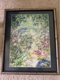 Signed, framed and matted artwork!